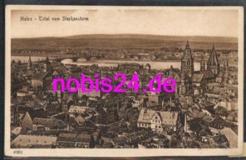 Mainz vom Stephansturm *ca.1910