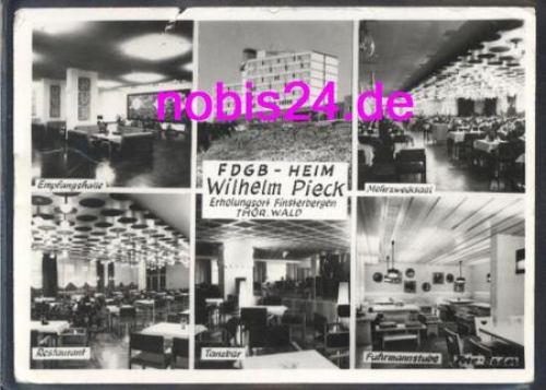 99898 Finsterbergen FDGB Heim Pieck o 8.10.1976