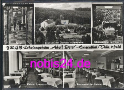 99887 Luisenthal FDGB Erholungsheim o 9.8.1982