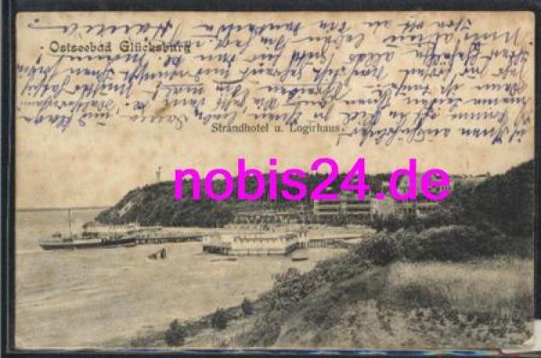 24960 Glucksburg Strandhotel Logirhaus o 10.8.1903