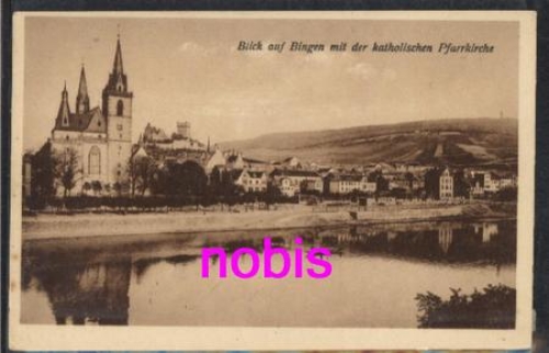 55411 Bingen Catholic parish church *ca.1930