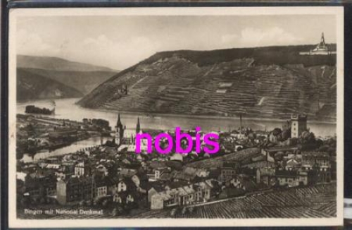 55411 Bingen mit Nationaldenkmal o 13.6.1942