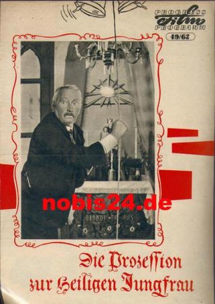 Die Prozession zur Heiligen Jungfrau, Progress Film Programm 49/62, tschechoslowakischer Film