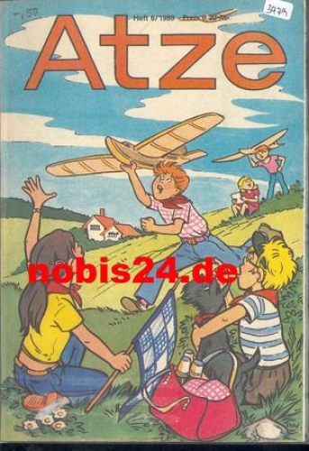 Atze Comic Book GDR 6/89