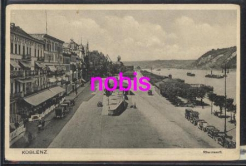 Koblenz Rheinwerft  *ca.1920