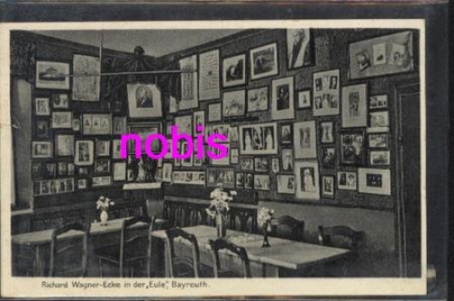 Bayreuth Gasthaus "Wagner Eck" Eule  *ca.1920