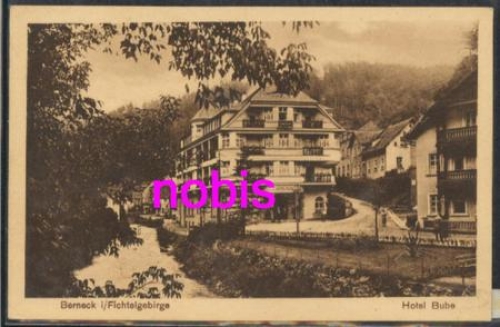 95460 Berneck Hotel Bube *ca.1915