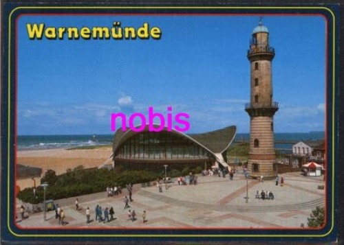 Warnemunde Teepott and Lighthouse *ca.1980