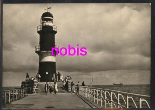 Warnemunde Mole Lighthouse o ca.1967