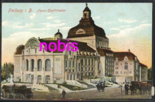 Freiburg Breisgau Neues Stadttheater *ca.1920
