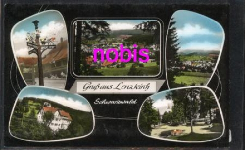 79853 Lenzkirch Schwarzwald o 3.9.1960
