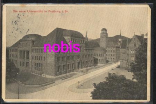 Freiburg Breisgau Neue Universität o 29.12.1911