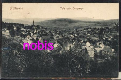 98599 Brotterode vom Burgberge o ca.1920