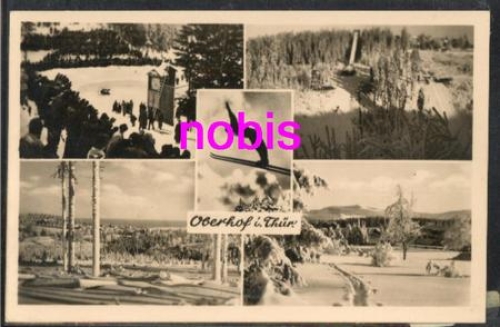 98559 Oberhof Ski Sprungschanze Sport *ca.1957