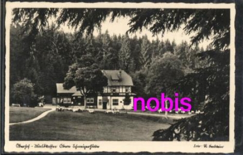 98559 Oberhof Waldkaffee Schweizerhütte *ca.1935