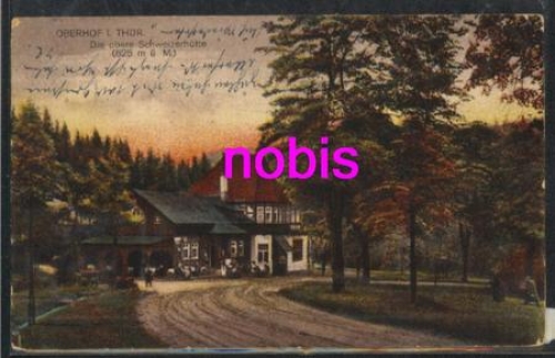 98559 Oberhof obere Schweizerhütte o 10.6.1921