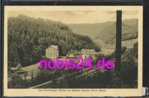 98559 Geratal Gasthof Gehlberger  Mühle vom 8.6.1925