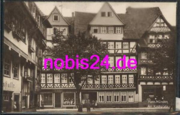 34346 Hann. Munden Kirchplatz o 22.7.1937