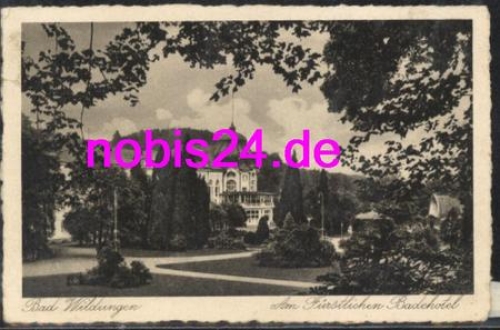 34537 Bad Wildungen Badehotel o 7.7.1930