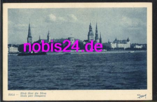 Riga Blick ueber die Duena *ca.1920