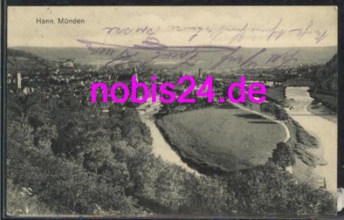 34346 Hann. Münden  Luftbildaufnahme o 4.9.1911