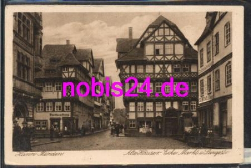 34346 Hann. Munden Markt Langestrasse *ca.1920