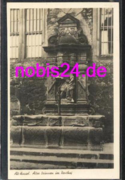 Alt Kassel Brunnen Renthof  *ca.1930