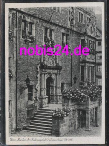 34346 Hann. Münden Rathausportal *ca.1940