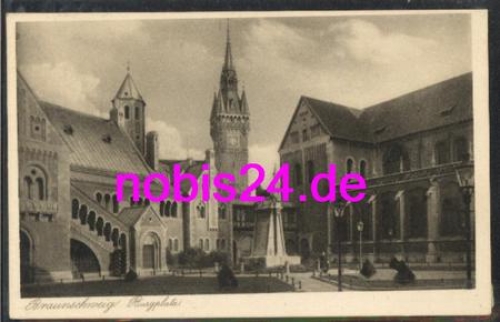 Braunschweig Burgplatz Kirche *ca.1930
