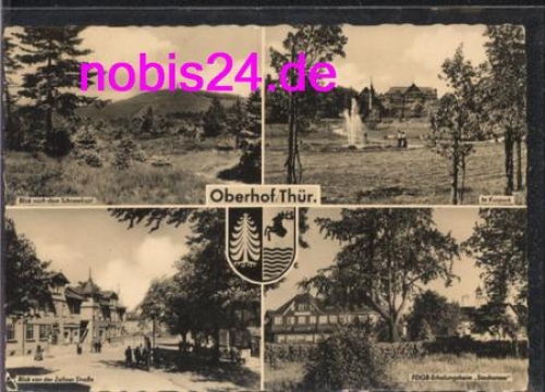 98559 Oberhof Erholungsheim Zellaerstrasse o 20.6.1961