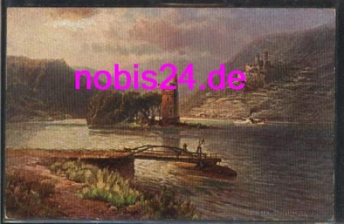 55411 Bingen am Rhein Mouse Tower artist card o May 12, 1936