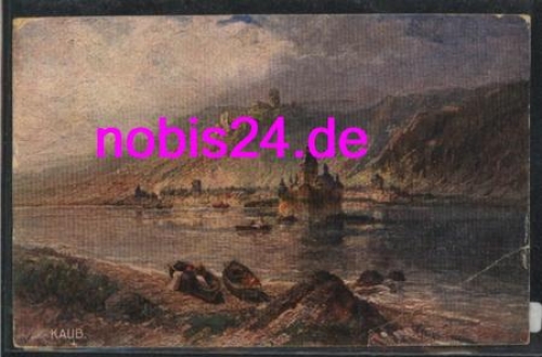 6349 Kaub Burg Gutenfels Pfalz o 6.6.1920