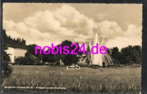 98693 Ilmenau Anlagen an der Festhalle *ca.1957