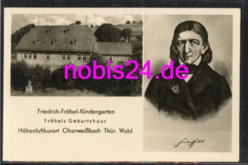 98744 Oberweißbach Fröbel Kindergarten o 21.8.1958