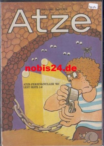 Atze Comic Book GDR 83/01