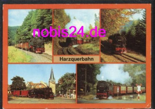 06502 Harz Querbahn o 6.6.1985