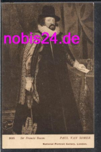 Sir Francis Bacon artist Paul van Somer * around 1920