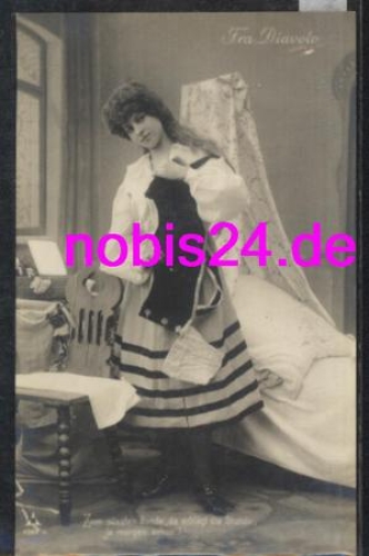 Erotica Fra Diavolo woman getting dressed * around 1910
