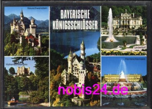 87645 Bavarian royal castles *ca.1980