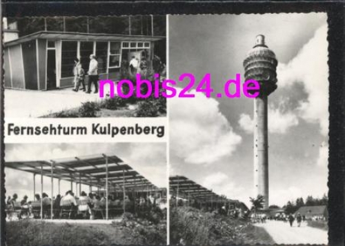 06567 Steinthaleben Fernsehturm Kulpenberg Gasthaus *ca.1969