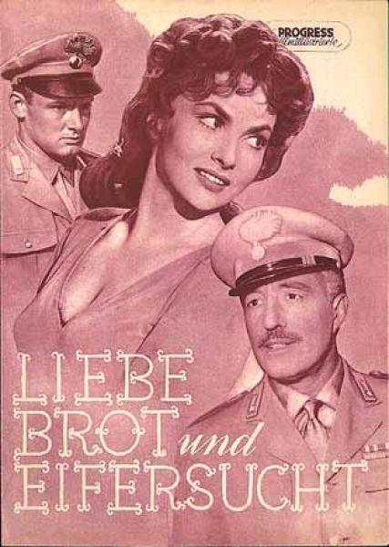 Liebe Brot und Eifersucht, Progress-Programm, 94/56 mit Gina Lollobrigida