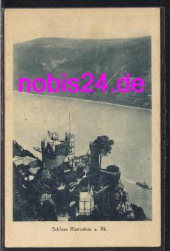 55413 Schloss Rheinstein Rhein *ca.1930