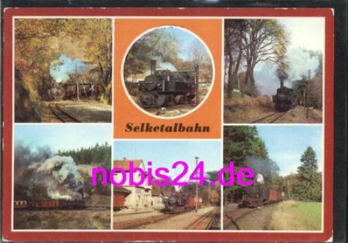 06484 Quedlinburg Selke Valley Railway o 20.10.1985