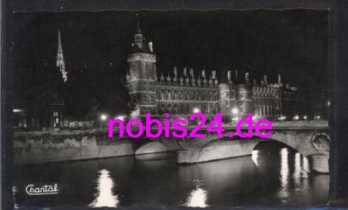 Paris La Conciergerie Brucke *ca.1950