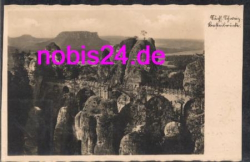 01847 Bastei Bridge Saxon Switzerland o ca.1933