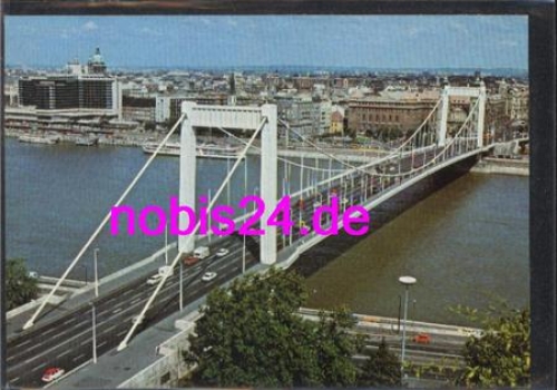 Budapest Elisabeth Bridge *ca.1980