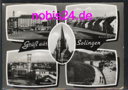 Solingen station dam o 8.7.1970