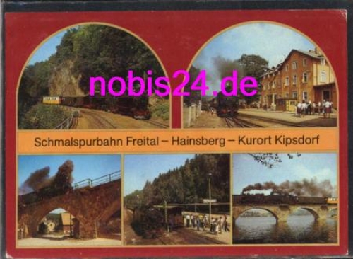 01776 Kipsdorf narrow-gauge railway o ca.1987