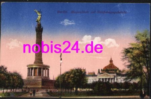 Berlin Victory Column Reichstag o January 14, 1920