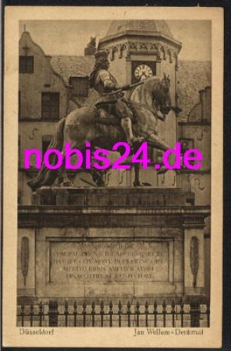 Duesseldorf Jan Wellen Denkmal Uhr  *ca.1920